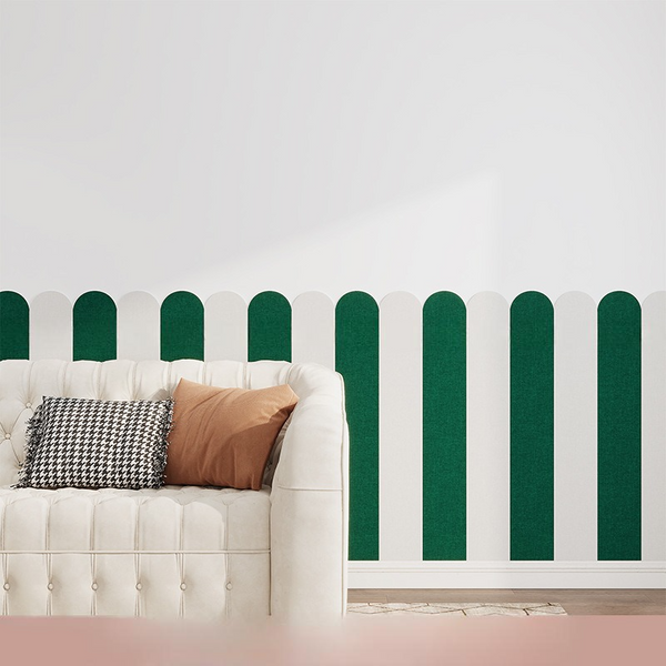 Набір настінних панелей 6 шт Білий 90 см 384 фото