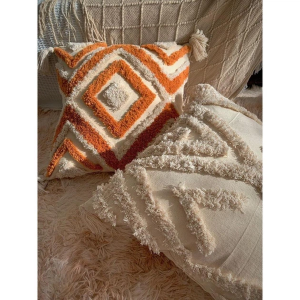 Декоративна наволочка Богемський помаранчевий 350 фото